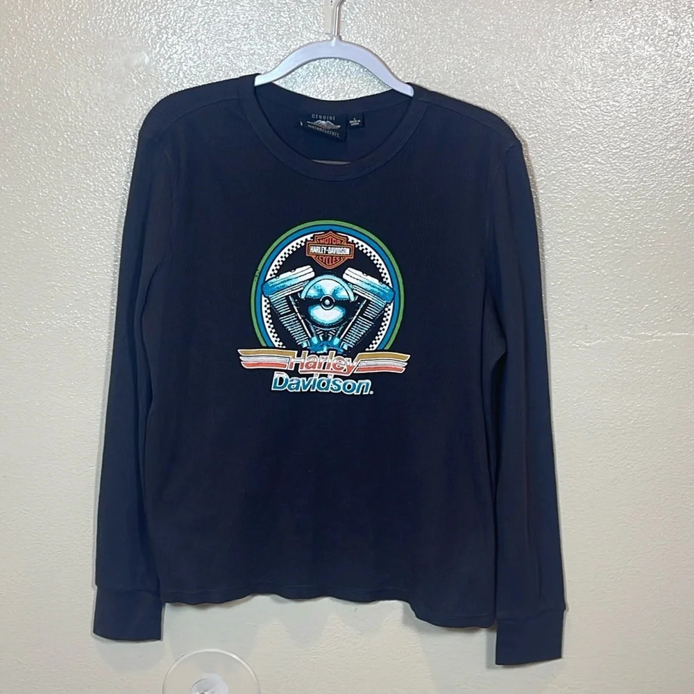 Harley Davidson Women's EVO Engine Tee size Large